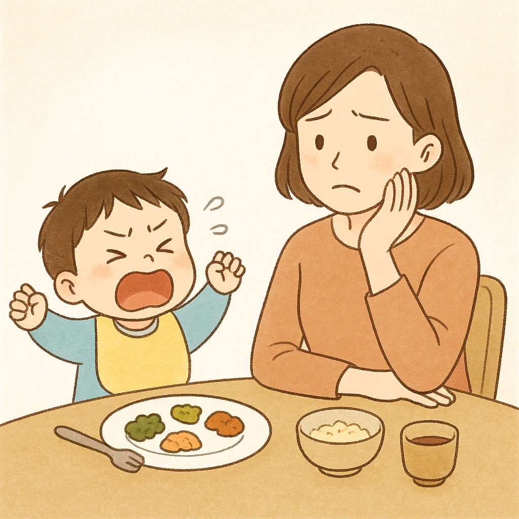 イヤイヤ期でご飯を食べない子どもに悩むママ必見！幼児食サブスク「mogumo」でストレスを減らす方法